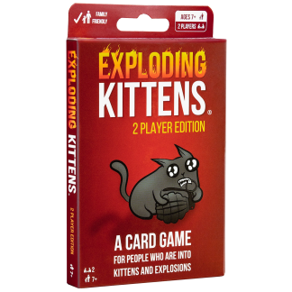 Exploding Kittens: 2-Player Edition Card Game