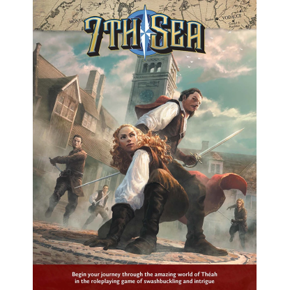 7th Sea Core Rulebook - Front Cover